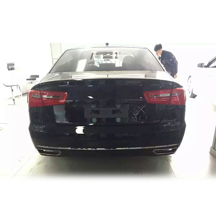 2012-2015 Audi A6 S6 Rear Diffuser With Tailpipe For Audi A6 S6 C7