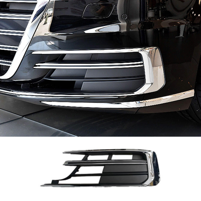2019-2022 Audi Front Bumper Down Grille Honeycomb Style Fog Light Grilles For Audi A8 S8 D5