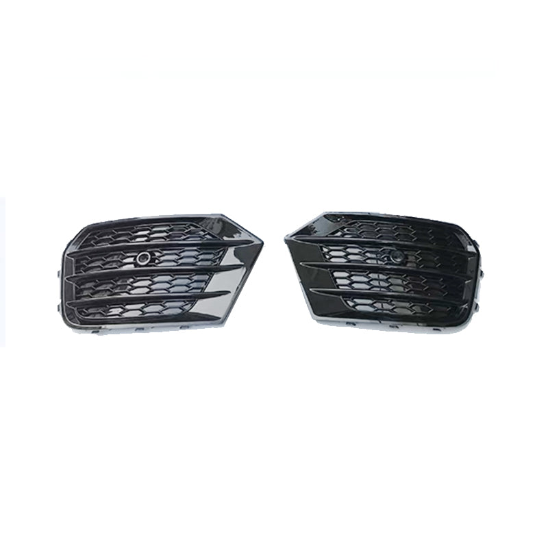 2016-2019 Audi Front Bumper Down Grille Honeycomb Style Fog Light Grilles For Audi Q3 SQ3 8U.5