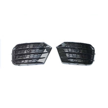 2016-2019 Audi Front Bumper Down Grille Honeycomb Style Fog Light Grilles For Audi Q3 SQ3 8U.5