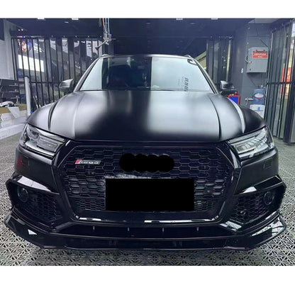2019-2021 Audi RSQ5 Front Bumper For Q5/SQ5 B9 RSQ5 Style Body Kits With Honeycomb Grille Front Lip Splitter | RSQ5 Bumpe