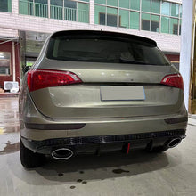2008-2017 Audi RSQ5 Style Q5 Non-S line Rear Diffuser With Large Dual Tailpipe For Audi Q5 SQ5 8R 8R.5/B8 B8.5