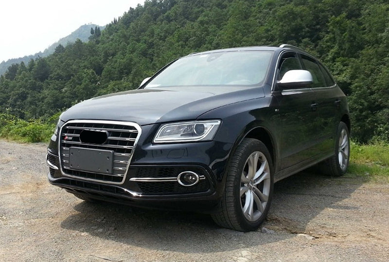 2013-2018 Audi Front Bumper Down Grille Honeycomb Style S Line Fog Light Grilles For Audi Q5 SQ5 8R.5/B8.5