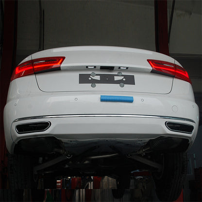 2012-2015 Audi A6 S6 Rear Diffuser With Tailpipe For Audi A6 S6 C7