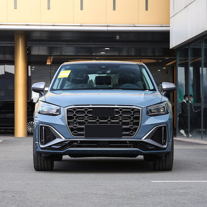 2021-2023 Audi Front Bumper Down Grille Honeycomb Style Fog Light Grilles For Audi Q2 SQ2 AU21