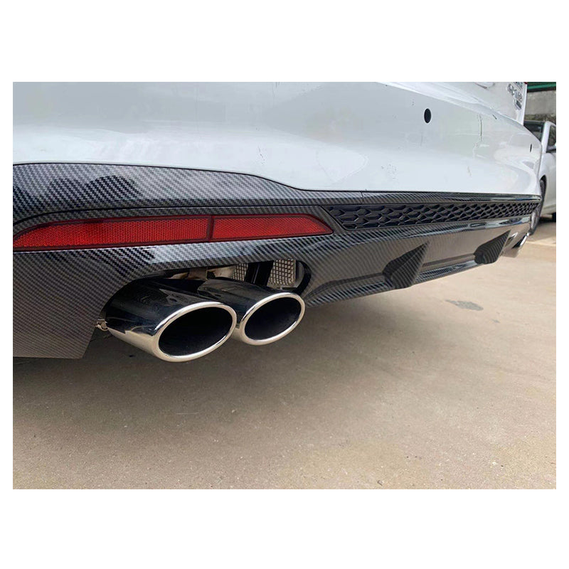 2020-2024 Audi S4 Style A4 Diffuser With Tailpipe For Audi A4 S4 B9.5