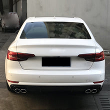 2017-2019 Audi S4 S5 Style A4 Diffuser With Tailpipe For Audi A4 S4 B9