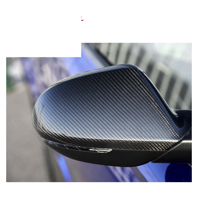2012-2018 Audi A6 S6 RS6 Carbon Fiber Mirror Caps For Audi A6 S6 RS6 C7 C7.5