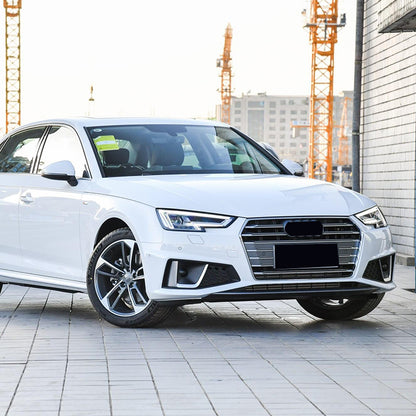 2019 Audi Front Bumper Down Grille Honeycomb Style S line Fog Light Grilles For Audi A4 S4 B9