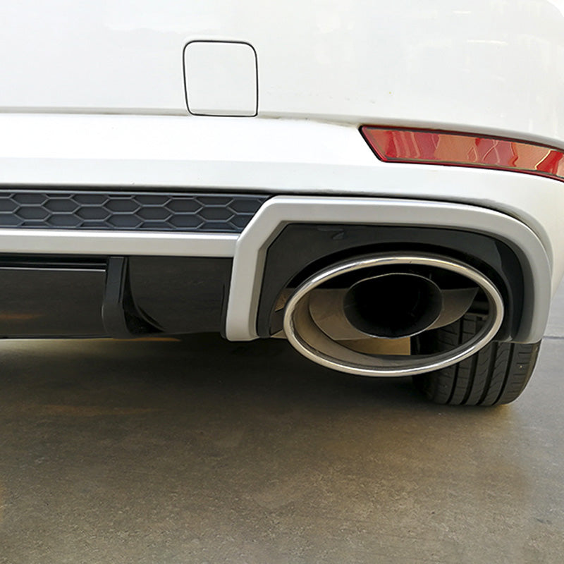 2017-2019 Audi RS4 Style A4 Diffuser With Large Dual Tailpipe For Audi A4 S4 B9