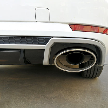 2017-2019 Audi RS4 Style A4 Diffuser With Large Dual Tailpipe For Audi A4 S4 B9