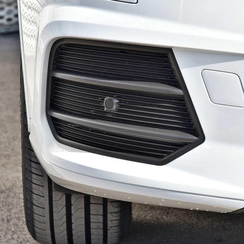 2016-2019 Audi Front Bumper Down Grille Honeycomb Style Fog Light Grilles For Audi Q3 SQ3 8U.5