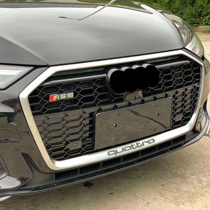 2019-2025 Audi RS6 Honeycomb Grille For Audi A6 S6 C8 C8.5