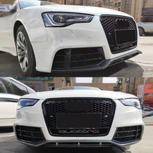 2012-2016 Audi RS5 Front Bumper For A5/S5 B8.5 Body Kits With Fog Light Grille Honeycomb Grille Front Lip Splitter | RS5 Front Bumper