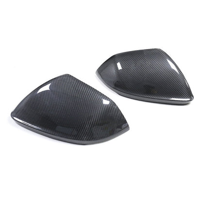 2019+ Audi Q8 SQ8 RSQ8 Carbon Fiber Mirror Caps For Audi Q8 SQ8 RSQ8 4M