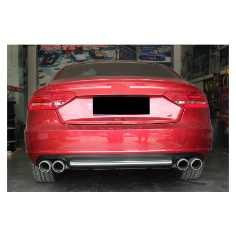 2009-2011 Audi S5 Style Non S line diffuser with tailpipe For Audi A5 S5 B8