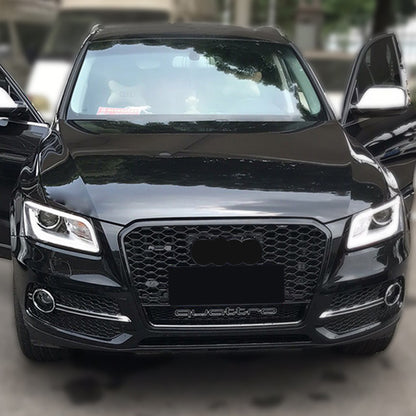 2013-2018 Audi RSQ5 Honeycomb Grille With Lower Mesh Quattto For Audi Q5 SQ5 8R.5/B8.5