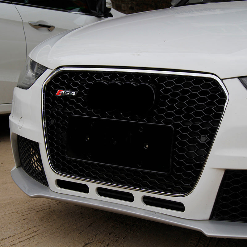 2013-2016 Audi RS4 Honeycomb Front Grille For Audi A4 S4 B8.5