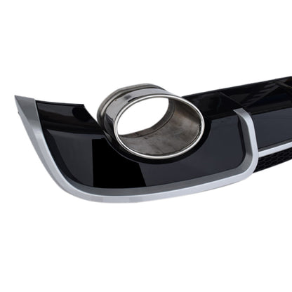 2013-2016 Audi RS3 Style Non S-line rear diffuser and large dual tailpipe For Audi A3 S3 8V