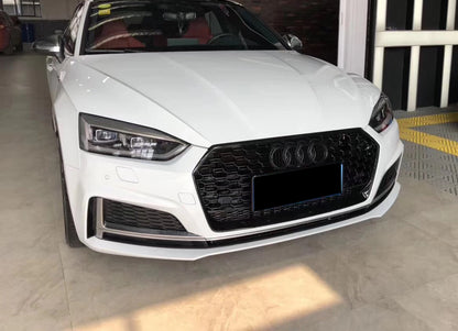 2017-2019 Audi RS5 Honeycomb Grille With Lower Mesh Quattro For Audi A5 S5 B9