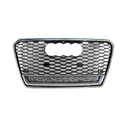 2009-2015 Audi RS7 Honeycomb Grille With Lower Mesh Quattro For Audi A7 S7 C7