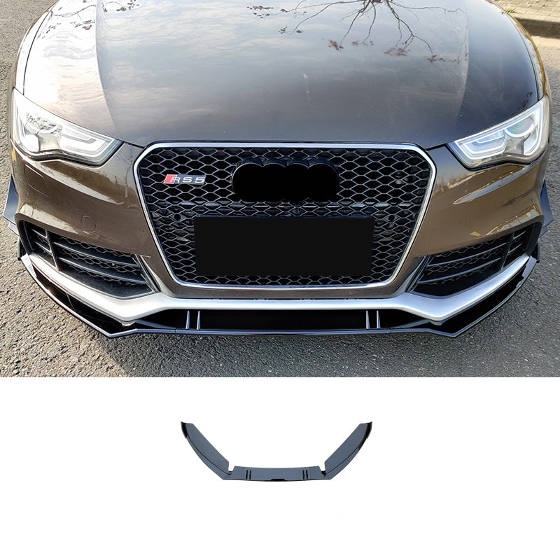 2012-2016 Audi RS5 Front Bumper For A5/S5 B8.5 Body Kits With Fog Light Grille Honeycomb Grille Front Lip Splitter | RS5 Front Bumper