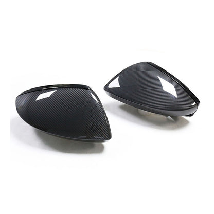 2019-2022 Audi A6 S6 RS6 Carbon Fiber Mirror Caps For Audi A6 S6 RS6 C8