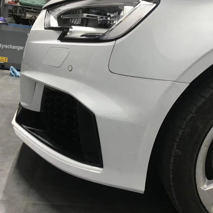 2017-2019 Audi RS3 Front Bumper For A3/S3 8V.5 Body Kits With ACC Honeycomb Grille Front Lip Splitter | RS3 Bumper