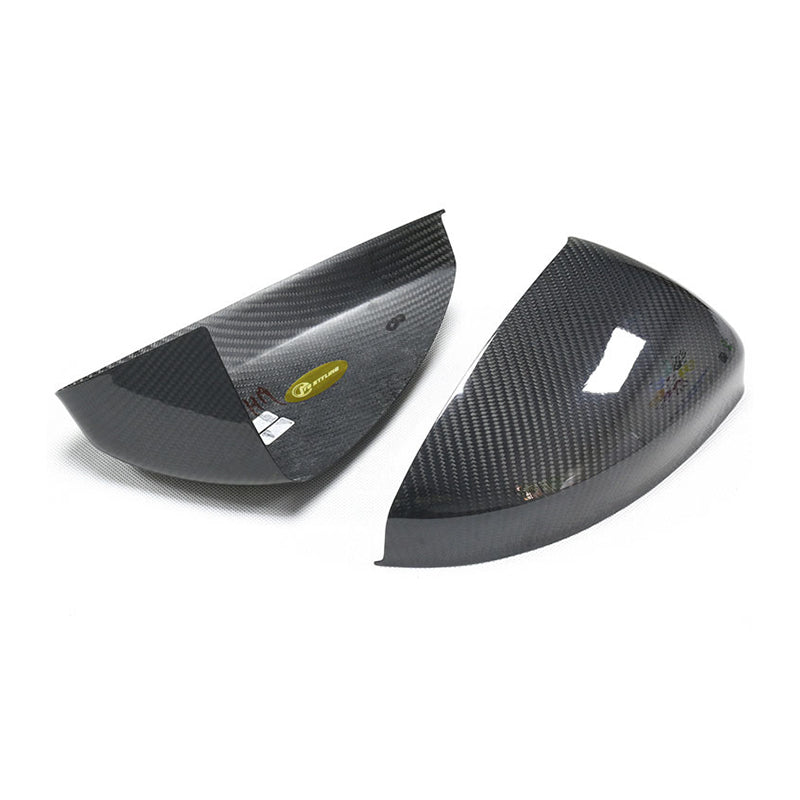 2015-2019 Audi R8 Carbon Fiber Mirror Caps For Audi R8 MK2 GEN 2