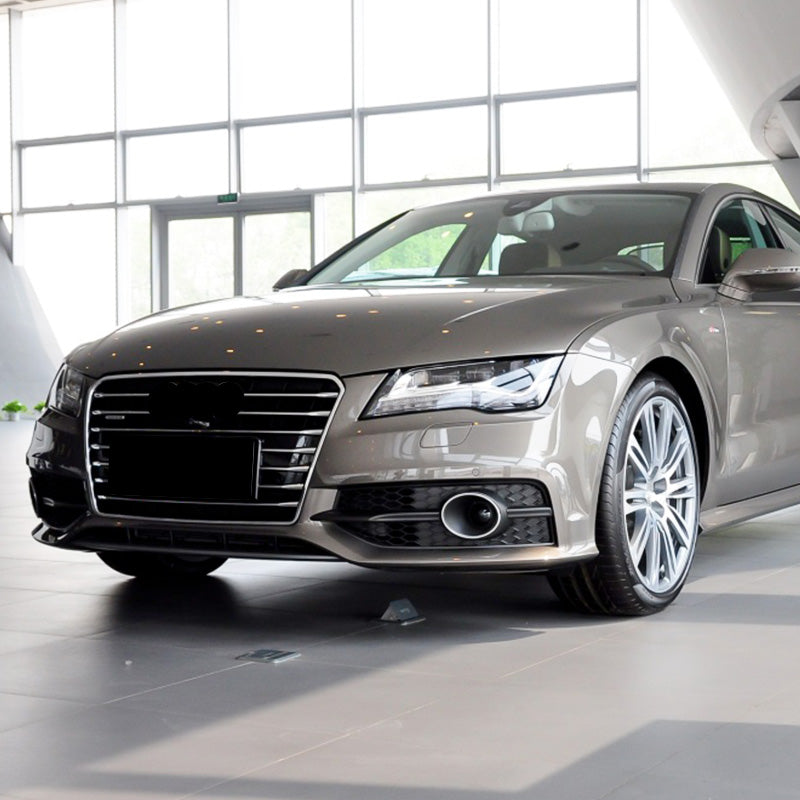 2009-2015 Audi Front Bumper Down Grille Honeycomb Style S line Fog Light Grilles For Audi A7 S7 C7