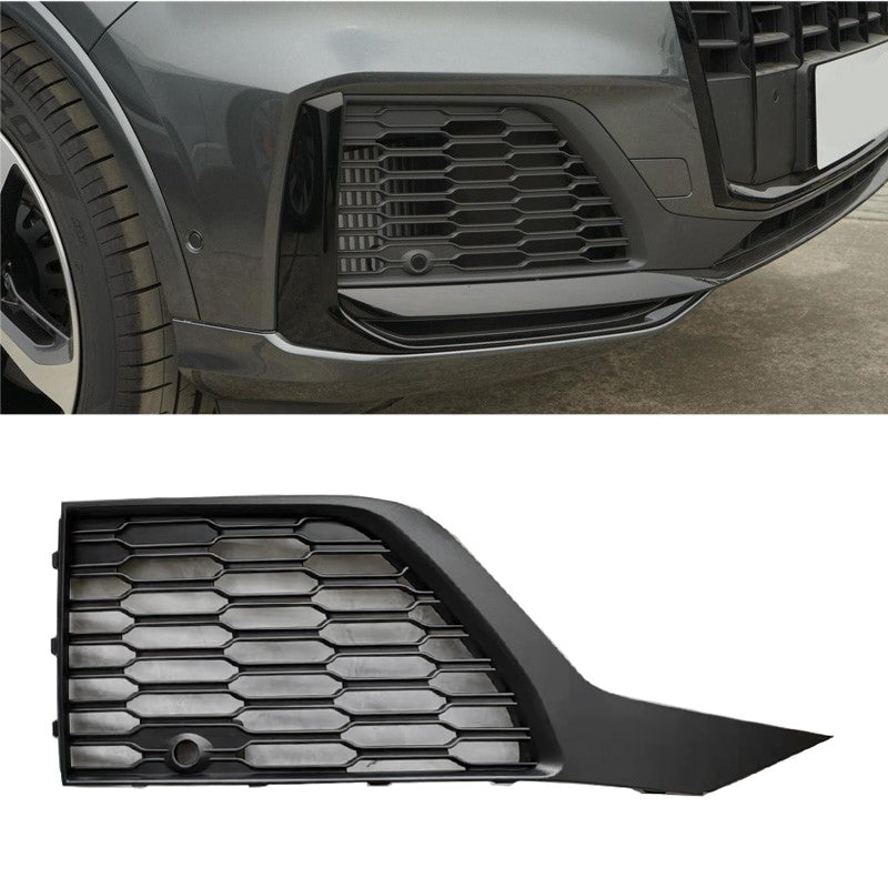 2020-2023 Audi Q7 SQ7 Front Bumper Down Grille Honeycomb Style Fog Light Grilles For Audi Q7 SQ7 4M.5