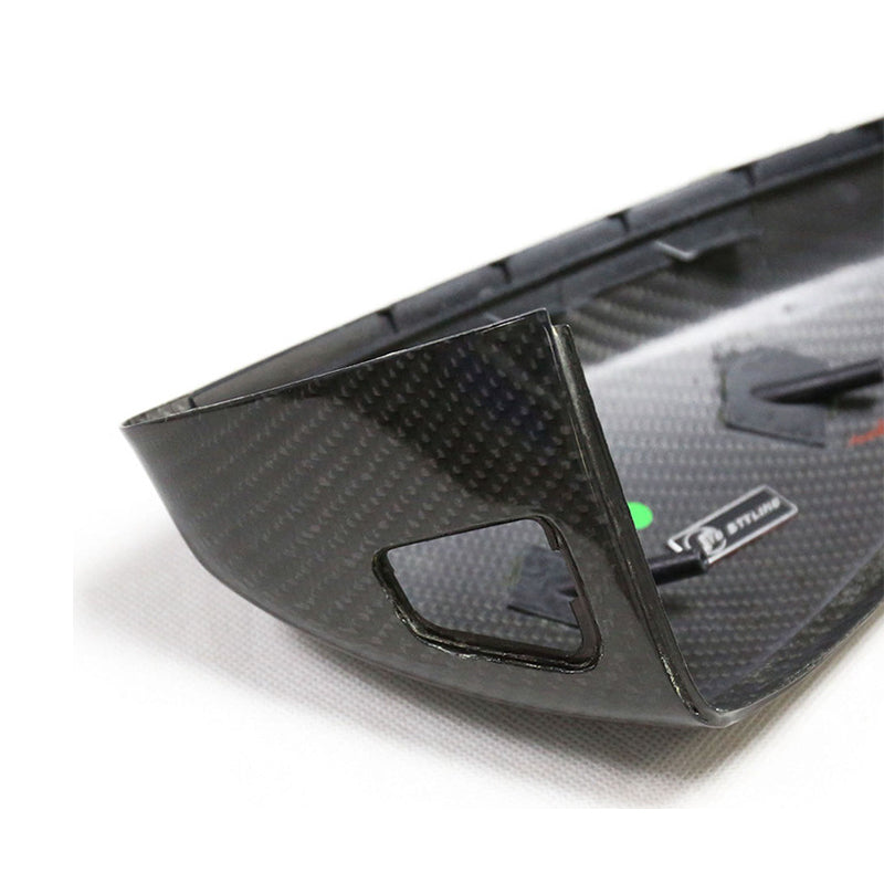2015-2019 Audi R8 Carbon Fiber Mirror Caps For Audi R8 MK2 GEN 2