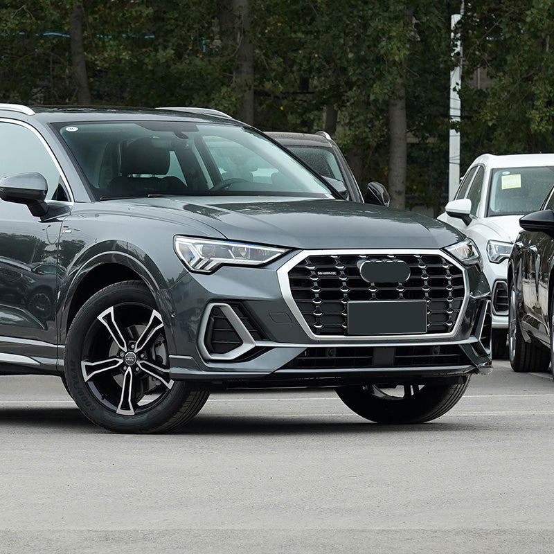 2020-2023 Audi Front Bumper Down Grille Honeycomb Style Fog Light Grilles For Audi Q3 SQ3 F3