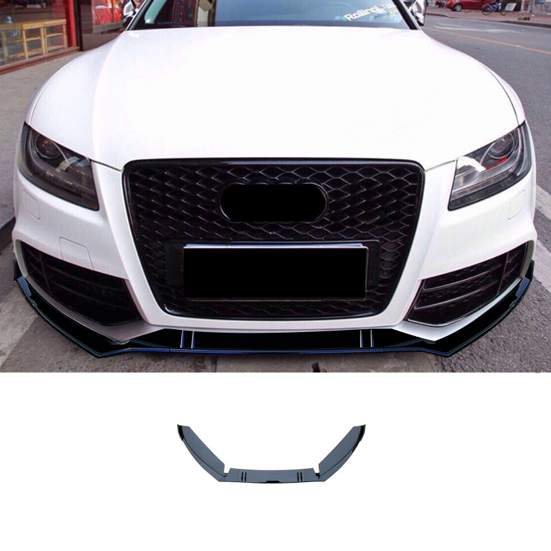 2009-2011 Audi RS5 Front Bumper For A5/S5 B8 Body Kits With Fog Light Grille Honeycomb Grille Front Lip Splitter | RS5 Bumper