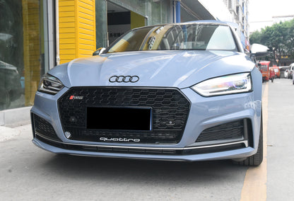 2017-2019 Audi RS5 Honeycomb Grille With Lower Mesh Quattro For Audi A5 S5 B9