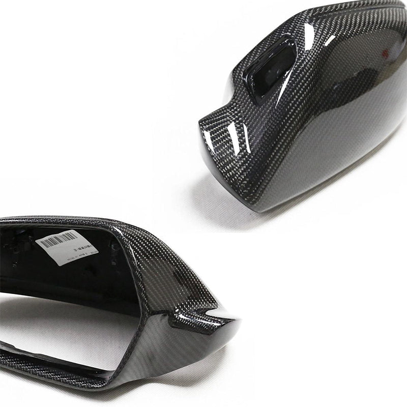 2012-2018 Audi A6 S6 RS6 Carbon Fiber Mirror Caps For Audi A6 S6 RS6 C7 C7.5