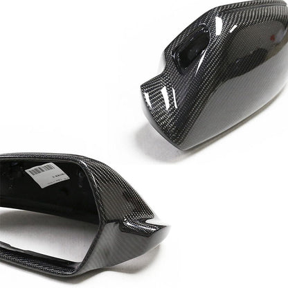 2012-2018 Audi A6 S6 RS6 Carbon Fiber Mirror Caps For Audi A6 S6 RS6 C7 C7.5