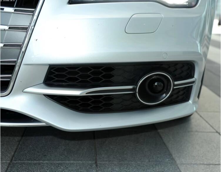 2009-2015 Audi Front Bumper Down Grille Honeycomb Style S line Fog Light Grilles For Audi A7 S7 C7
