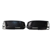 2017-2019 Audi Front Bumper Down Grille Honeycomb Style S line Fog Light Grilles For Audi A4 S4 B9