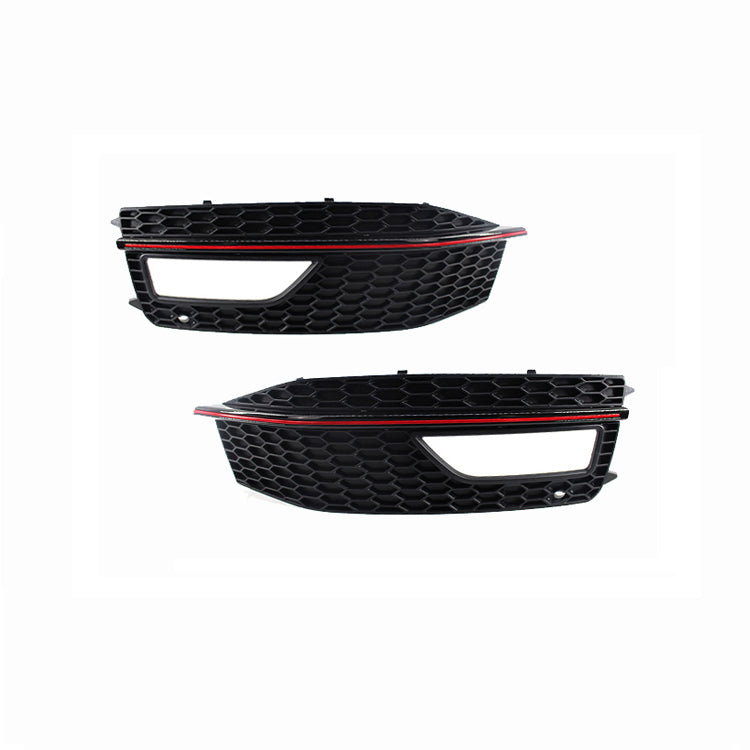 2013-2016 Audi RS4 Style S line Fog Light Grilles For Audi A4 S4 B8.5