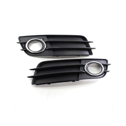 2008-2012 Audi Front Bumper Down Grille Honeycomb Style S line Fog Light Grilles For Audi A4 S4 B8