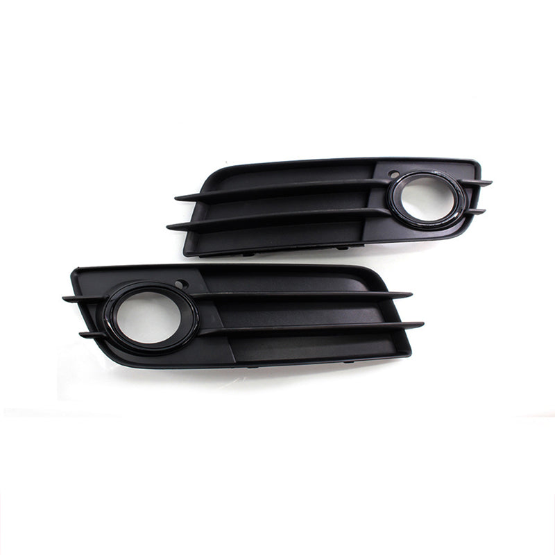 2008-2012 Audi Front Bumper Down Grille Honeycomb Style S line Fog Light Grilles For Audi A4 S4 B8