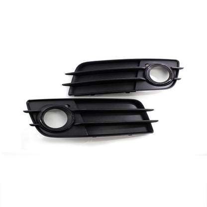 2008-2012 Audi Front Bumper Down Grille Honeycomb Style S line Fog Light Grilles For Audi A4 S4 B8