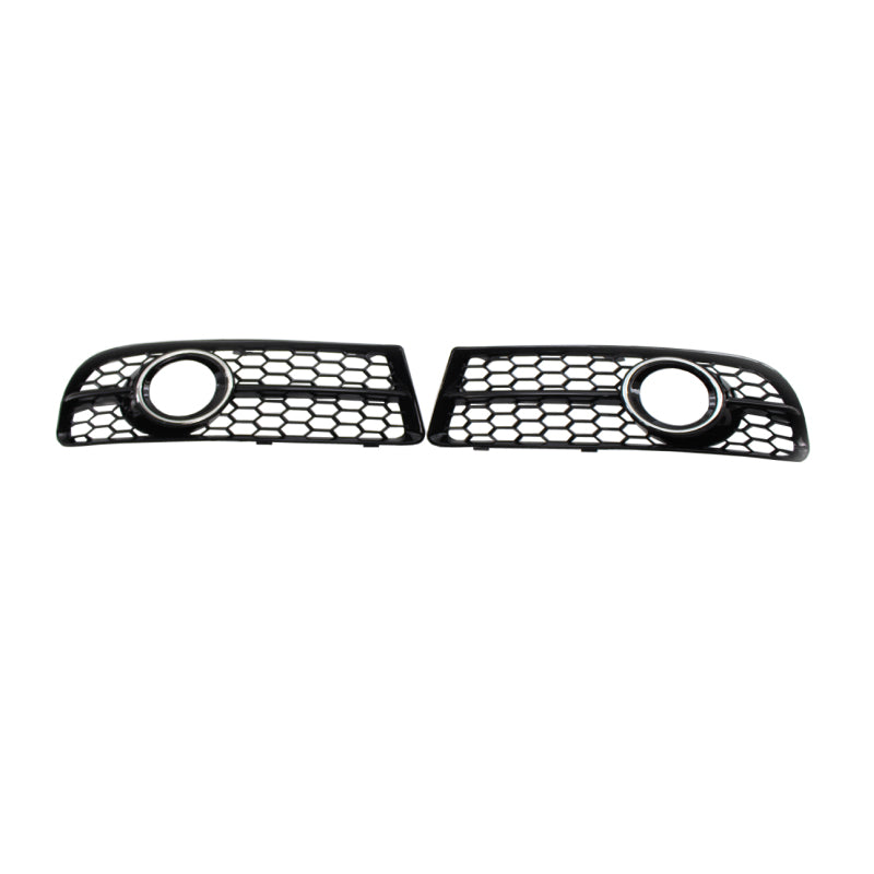 2005-2007 A4 S4 B7 Audi Front Bumper Down Grille Honeycomb Style Fog Light Grilles For Audi A4 S4 B7