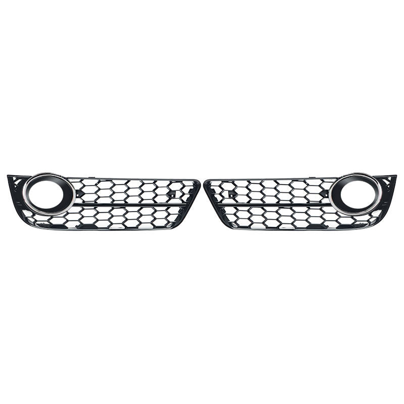 2009-2011 Audi Front Bumper Down Grille Honeycomb Style Non S line Fog Light Grilles For Audi A5 S5 B8