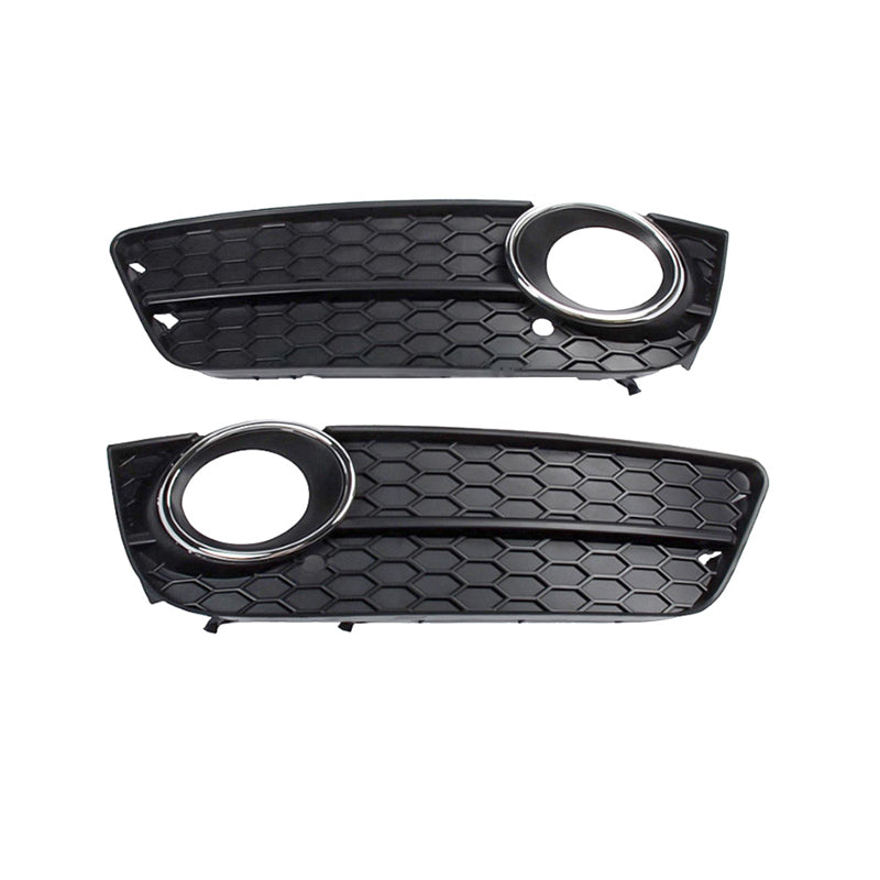 2009-2011 Audi Front Bumper Down Grille Honeycomb Style Non S line Fog Light Grilles For Audi A5 S5 B8