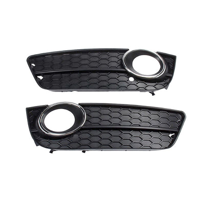 2009-2011 Audi Front Bumper Down Grille Honeycomb Style Non S line Fog Light Grilles For Audi A5 S5 B8