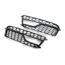 2012-2016 Audi Front Bumper Down Grille Honeycomb Style Fog Light Grilles For Audi A5 S5 B8.5