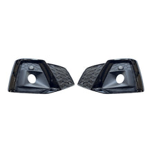 2020-2024 Audi Front Bumper Down Grille Honeycomb Style Fog Light Grilles For Audi A5 S5 B9.5