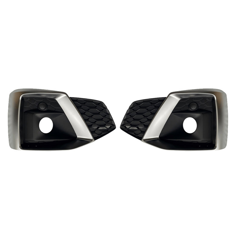 2020-2024 Audi Front Bumper Down Grille Honeycomb Style Fog Light Grilles For Audi A5 S5 B9.5